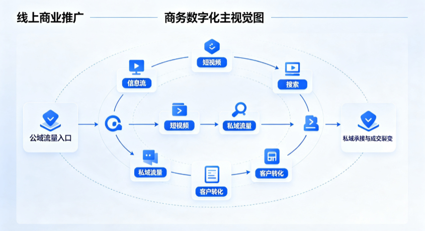 绥阳县线上商业推广怎么做？全域流量闭环搭建与低成本转化实战指南